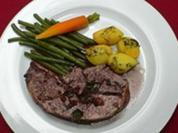 Lammkeule mit Gemüse und Kartoffeln - Rezept - Bild Nr. 2