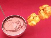 Profiteroles gefüllt mit Mascarpone und frischen Waldbeeren - Rezept - Bild Nr. 2