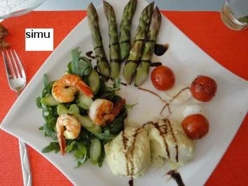 Spargelteller - Rezept