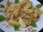 Spaghetti Auflauf mit Birnen und Zimt - Rezept - Bild Nr. 2