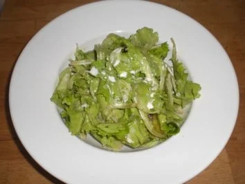 Pflücksalat mit lecker Dressing - Rezept
