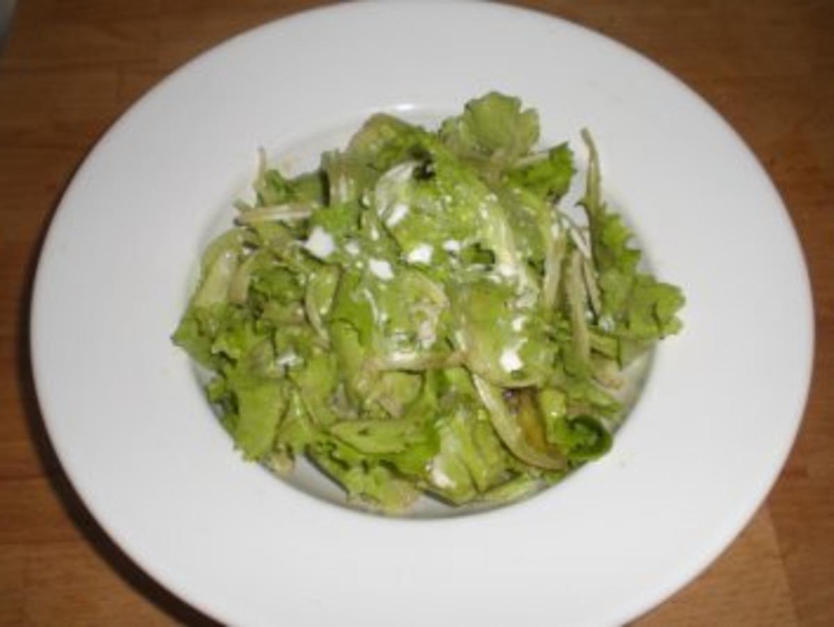 Pflücksalat mit lecker Dressing - Rezept - kochbar.de