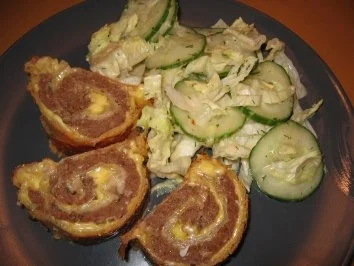 Rezept: Blätterteig-Hackfleischrolle Blätterteig-Hackfleischrolle - Rezept