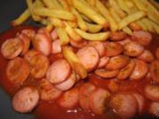 Currywurst mit Pommes - Rezept