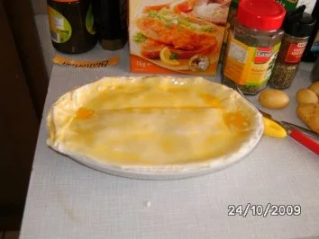 Hackbraten im Blätterteig - Rezept - Bild Nr. 6