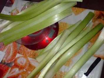 Rhabarberkuchen mit Puddingcreme - Rezept - Bild Nr. 3