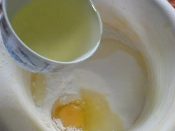 Rhabarberkuchen mit Puddingcreme - Rezept - Bild Nr. 5