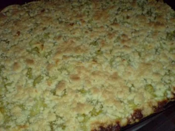 Rhabarberkuchen mit Puddingcreme - Rezept - Bild Nr. 15