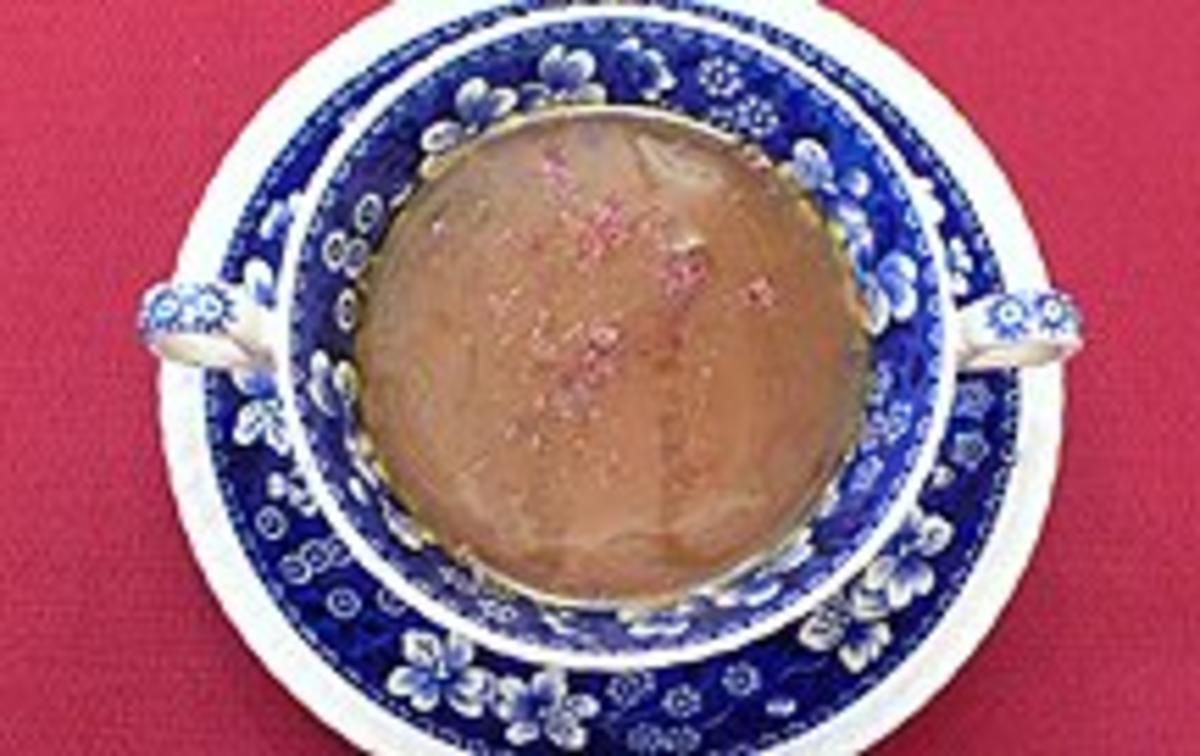 Bilder für Taubenbrüstchen in Taubenconsommé - Rezept