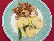 Gefüllte Gnocchi auf frittierten Artischocken - Rezept - Bild Nr. 2