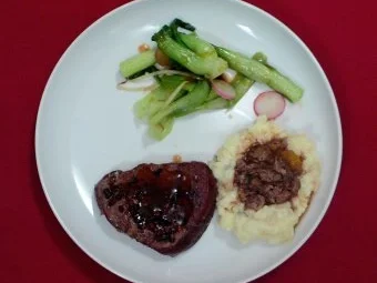 Asiatisches Pfeffersteak mit Pak-Choi-Gemüse - Rezept - Bild Nr. 2