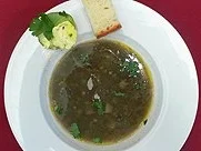 Rezept: Artischockensuppe nach sardischer Art mit Brot und Kräuterbutter Bild Nr. 2 Artischockensuppe nach sardischer Art mit Brot und Kräuterbutter - Rezept - Bild Nr. 2