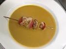 Currycremesuppe mit buntem Hähnchenspieß - Rezept - Bild Nr. 9