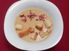 Rezept: Feine Kartoffelsuppe mit Speck und Brotwürfeln Bild Nr. 2 Feine Kartoffelsuppe mit Speck und Brotwürfeln - Rezept - Bild Nr. 2