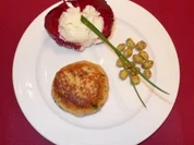 Fischfrikadelle mit Wasabi-Eis - Rezept - Bild Nr. 2