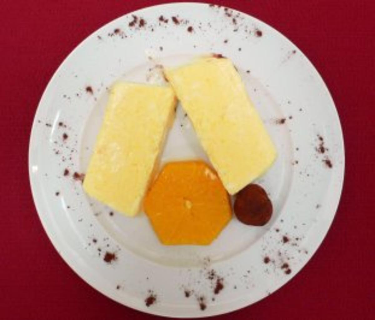 Orangenparfait mit Schokoladentrüffeln - Rezept - Bild Nr. 2