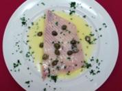 Rochen mit Kapern und Krustenbrot - - Rezept - Bild Nr. 2