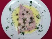 Rochen mit Kapern und Krustenbrot - - Rezept - Bild Nr. 2