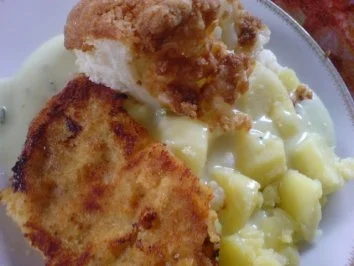 Schnitzel mit Blumenkohl und heller Soße - Rezept - Bild Nr. 15