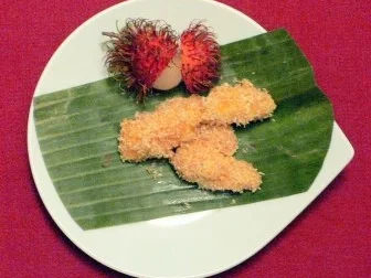 Rezept: Babybananen im Kokosmantel Bild Nr. 2 Babybananen im Kokosmantel - Rezept - Bild Nr. 2