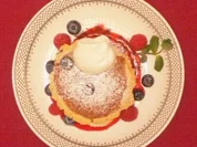 Pekannusstörtchen mit Himbeersoße & Schlagsahne - Rezept - Bild Nr. 2