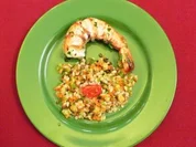 Hülsenfrüchtesalat mit Emmer und Garnelen - Insalata di farro e legumi - Rezept - Bild Nr. 2