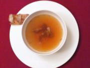 Klare Ochsenschwanz-Suppe mit Markkrusteln - Rezept - Bild Nr. 2