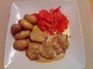 Schweinefilets in Senf Sahne Soße - Rezept
