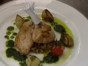 Hähnchenbrust mit Thymian-Erdäpfeln u. provenzalischem Gemüse - Rezept