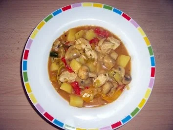 Kartoffel-Jägerpfanne mit Lauch und Pilzen - Rezept