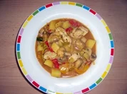 Kartoffel-Jägerpfanne mit Lauch und Pilzen - Rezept