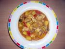Kartoffel-Jägerpfanne mit Lauch und Pilzen - Rezept