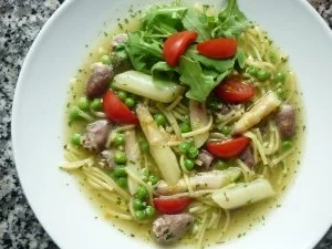 Frühlingsfrisch und herzig.. - Rezept