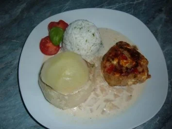 Hack : Kohlrabi .....Gefüllt - Rezept