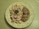Zwiebelsahnesteaks - Rezept