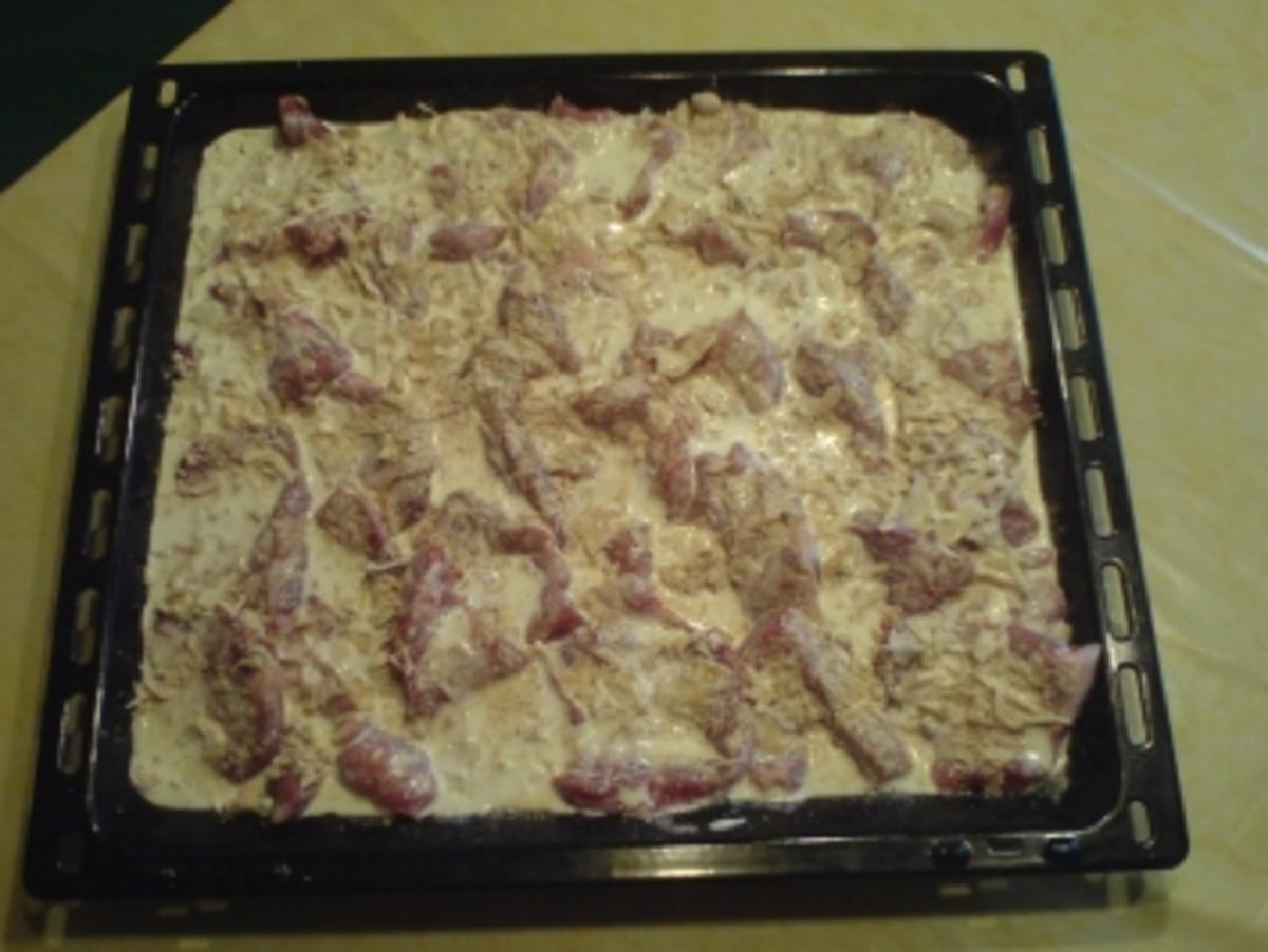 Zwiebelsahnesteaks - Rezept