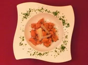 Selbst gemachte Kürbis-Gnocchi mit Parmesan oder frischem - Rezept - Bild Nr. 2