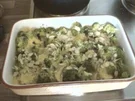 Brokkoli-Filet-Gratin mit Sauce Hollandaise - Rezept