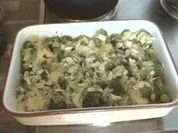 Brokkoli-Filet-Gratin mit Sauce Hollandaise - Rezept