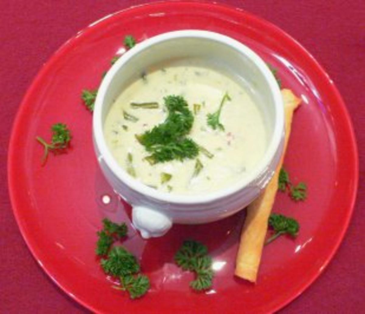 Schnibbelbohnen-Suppe - Rezept