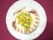 Mango-Lauchsalat mit Garnelen - Rezept - Bild Nr. 2