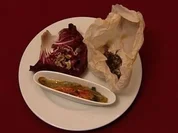 Dorade mit Paprika und Radicchiosalat - - Rezept - Bild Nr. 2