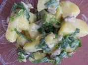 Kartoffelsalat mit Frühlingskräutern - Rezept