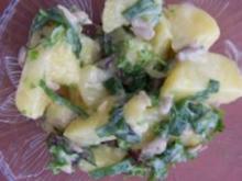 Kartoffelsalat mit Frühlingskräutern - Rezept