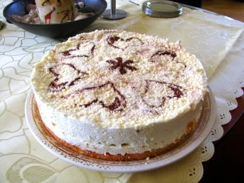 Mandarinentorte mit weißer Schokolade - Rezept