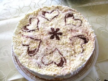 Mandarinentorte mit weißer Schokolade - Rezept