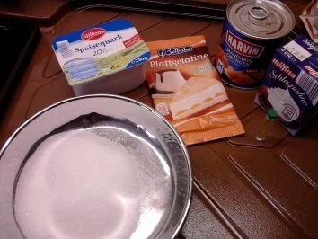 Auf den Kopf gestellte Käse-Sahne-Törtchen - Rezept - Bild Nr. 2