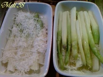 Aufläufe/ Überbackenes: Überbackene Spargeltöpfchen - Rezept - Bild Nr. 4