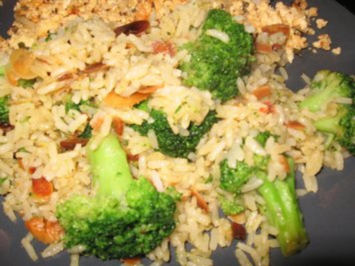 Broccolie-Mandel-Reis - Rezept - Bild Nr. 3