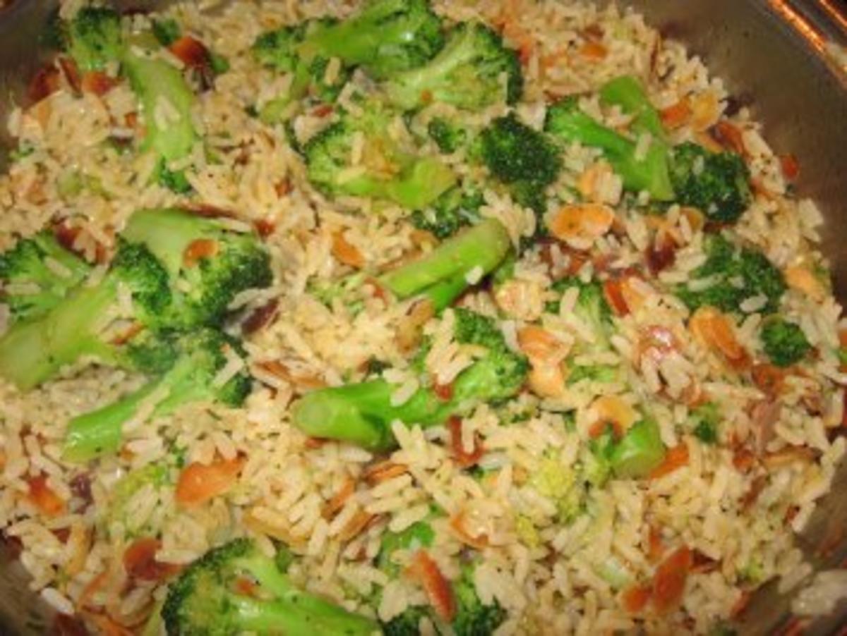 Broccolie-Mandel-Reis - Rezept - Bild Nr. 2